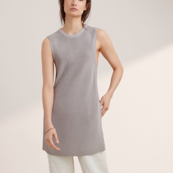 Aritzia Palmier Wilfred sleeveless sweater tunic